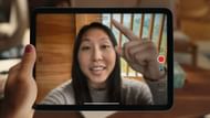 The positioning of the front-facing camera (Image via Apple)